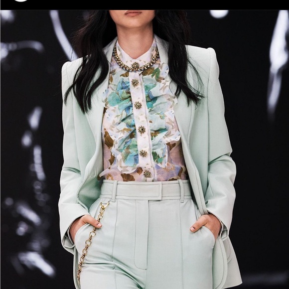 Zimmermann Tops - Zimmermann linen/silk floral shirt. Size AU 0. US. 2/4